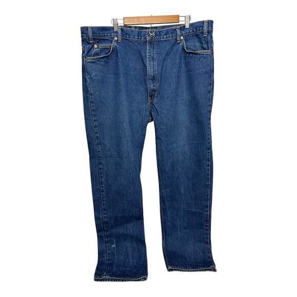 Levis 505 Jeans Mens 46x32 Orange Tab Vintage Made In USA - Picture 1 of 9